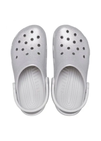 Кроксы Classic Glitter Clog SilGlt 205942-0IC Crocs (386429859)