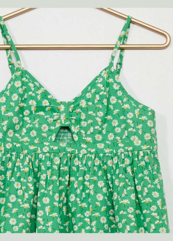 Зелена сукня літо,зелений в візерунки, Kiabi (292302101)