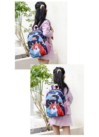 Місткий рюкзак з Єдиноріжкою для дитячого садка, для початкової школи,для подорожей. No Brand (294202556)