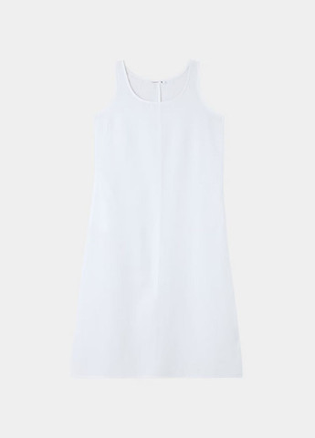 Білий повсякденний сукня жін Terranova однотонна