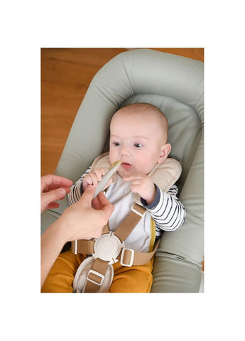 Набір ложок силіконових BLW 2 шт. 4+ червоний/сірий, арт. 913579 Beaba (369669041)