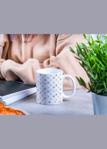 Кружка керамічна з принтом "Мрій! Дій! Порш" 330 мл Біла No Brand (324263874)