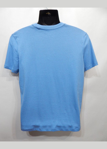 Голубая мужская футболка cares оригинал р.48 145fm Primark