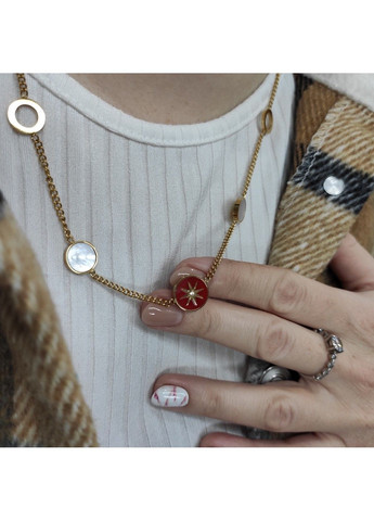 Жіноча підвіска з позолотою із медичної сталі PSw-116 No Brand (299340167)