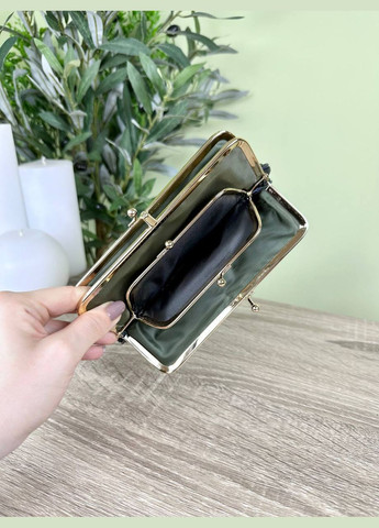 Жіночий великий гаманець монетниця на застібці поцілунок / гаманець для дріб'язку Classic (334100246)