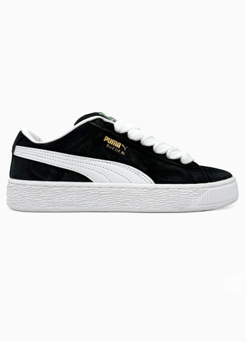 Кросівки жіночі і чоловічі Puma Suede Xl Black | Пума Суід чорні No Brand чорні демісезони (338793286)
