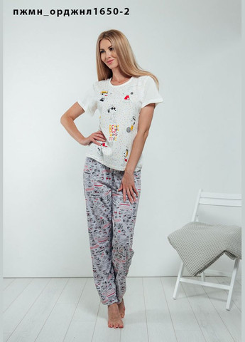 Прозрачный женская пижама тонкий трикотаж ORIGINAL