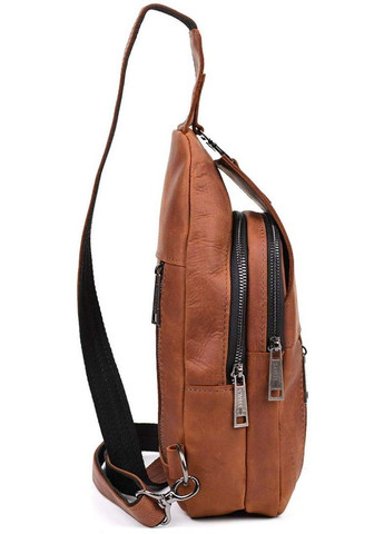 Сумка мужская через плечо сумочка слинг в дорогу планшет спортивный для документов барсетка для телефона Коричневый 34392 TARWA (332164471)