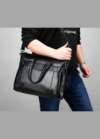 Чоловічий портфель для документів Темно-коричневий No Brand (302391175)