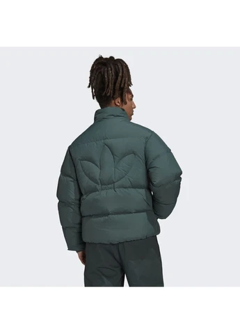 Зеленый Пуховик adidas