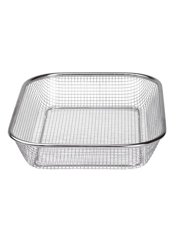 Сито-корзина для мытья овощей и фруктов 37.5х27.5х6.8 см дуршлаг из нержавеющей стали HP-19-23-L Zhongjing (364988518)