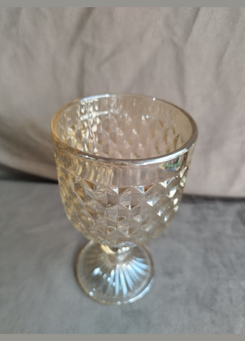 Набір келихів для вина HP-19-29-2 скляних 240 мл 6 шт Світло-золотистий Yiwu (347581403)