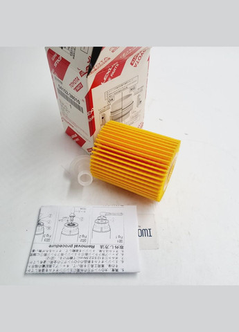 Фильтр масляный, вставка 04152-38010 Королла, Аурис, Ярис, РАВ4 Toyota (345737543)