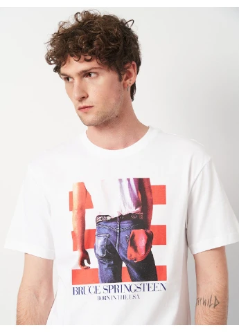 Белая футболка H&M