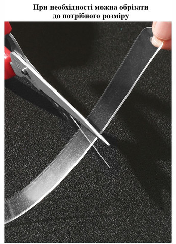 Силиконовые накладки 35×10 мм для защиты дверей и мебели от ударов царапин и шума 10 шт прозрачные No Brand (346122751)