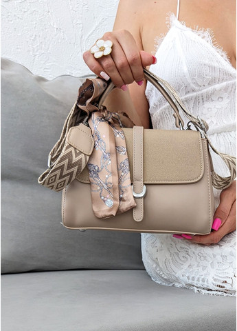 Стильная сумка из экорожи с декором и регулируемым ремнем INNOE Сумка (360640128)