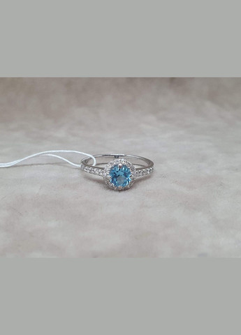 Золотое кольцо с бриллиантами и топазом. 3023351Б Гаразд (316510518)