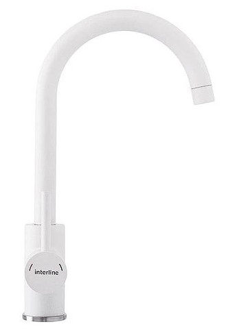 Смеситель-кран кухонный Tango New White INTERLINE (337313100)