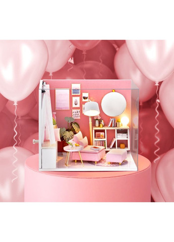 Румбокс Щасливий час Happy Time Dollhouse Інтер'єрний конструктор Roombox H-017 No Brand (362453171)