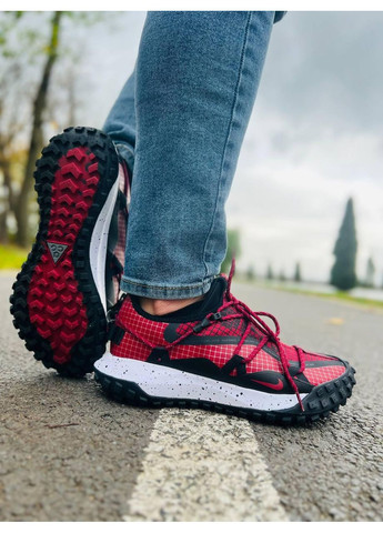 Чорні Осінні кросівки чоловічі nike acg mounth low red найк асж маунс No Brand