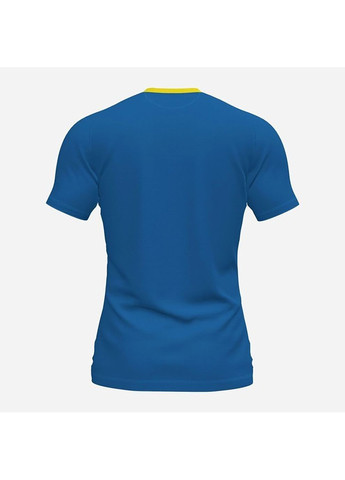 Синяя футболка flag ii t-shirt royal-yellow s/s желтый,синий-3xl Joma
