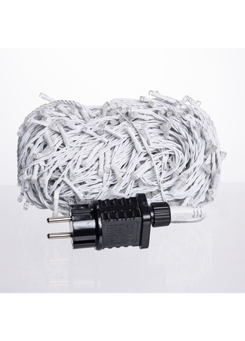 Гирлянда Нить уличная 30 м 300 LED белый провод Синий CF300L30MWBL Jooki (366037843)