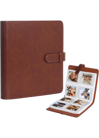 Фотоальбом для Instax Square SQ1/SQ6/SQ40/SQ20/SQ10/SP3/SQ Link на 288 фото коричневый Fujifilm (361784776)