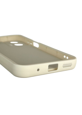 Чехол силиконовый Soft Touch с 3D принтом женским для Moto G24 (PB1E0003RS) молочный (Полная защита камеры) Motorola (373670818)