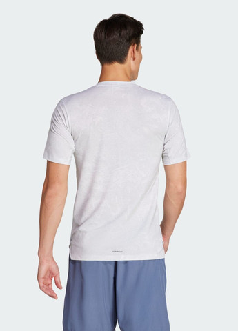 Белая футболка power workout adidas