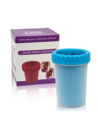 Ємність для миття лап Pet Feet Washer лапомойка, з ABS пластику і силікону синя (03597) UNI (322127728)