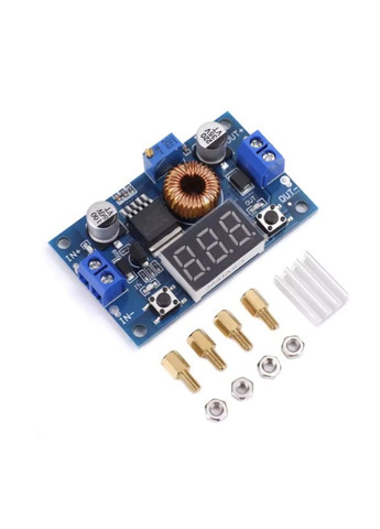 Преобразователь DC-DC понижающий XL4015 с индикатором и двумя кнопками управления No Brand (318446886)