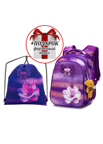 Набор школьный для девочки рюкзак /SkyName R1-026 + мешок для обуви (фирменный пенал в подарок) Winner (291682913)