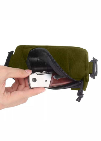 Подсумок Плечевой Тактический Универсальный Чехол Медика Подвесной ClefersTac H244 - Олива (50230700) Clefers (300854144)