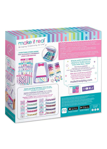 Набір для плетіння браслетів з верстатом 'Найкращі друзі' Make it Real (335055150)