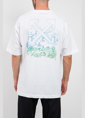 Белая футболка Off White