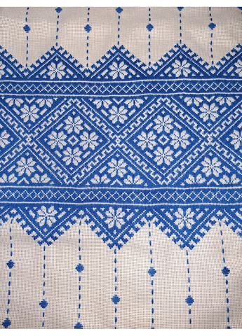 Украинское обрядовое полотенце в синем цвете No Brand (367056202)