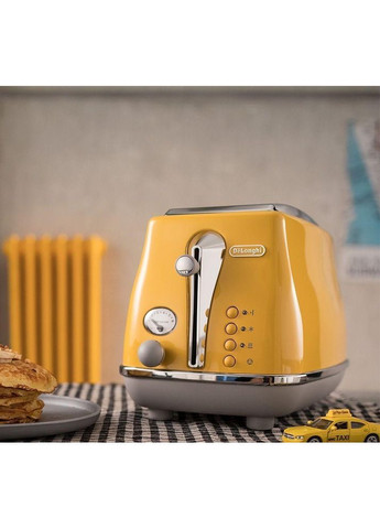 Тостер IСona Сapitals СTOС-2103-Y желтый Delonghi (364789687)