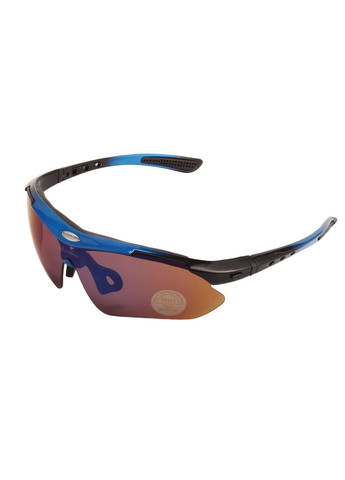 Защитные тактические спортивные очки с поляризацией синие .5 комплектов линз Rockbros (280826734)