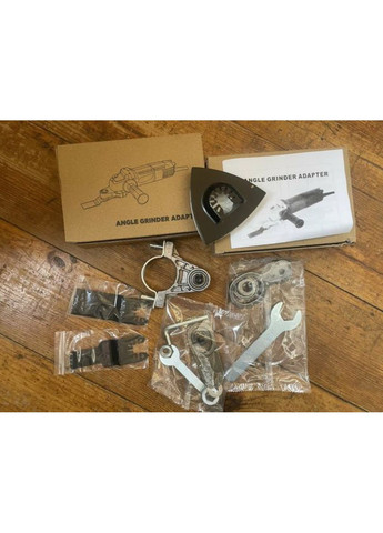 Насадка реноватор на болгарку, диск 110-115 мм + насадки для шліфування / Реноватор на УШМ No Brand (366547302)