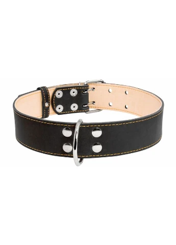 Нашийник " " подвійний (ширина 45мм, довжина 56-68см) чорний Collar (362578021)