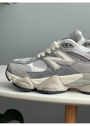 Кроссовки женские и мужские New Balance 9060 Slate Grey Raincloud | Нью Беланс 9060 серые No Brand серые демисезоны (358499108)