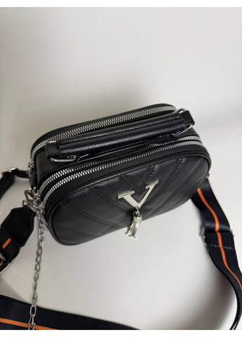 Сумка жіноча крос боді з тканинним ремінцем No Brand (365300340)