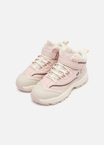 Розовые осенние ботинки для девочки цвет розовый цб-00243681 Jong Golf