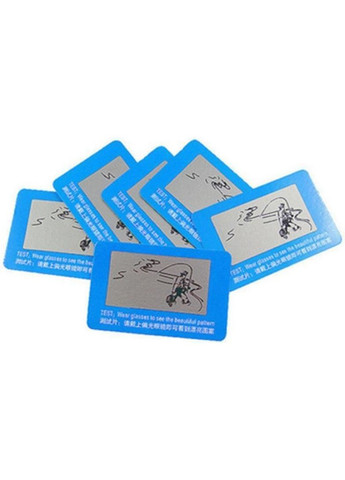 Тестовая карта проверки поляризации линз солнцезащитных очков PTR No Brand (317769497)