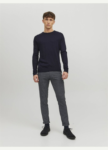 Брюки демісезон,темно-сірий в клітку,JACK&JONES Jack & Jones (301013414)