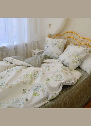 Комплект постельного белья евро ранфорс 21155 100% хлопок Viluta (278635230)