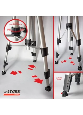 Штатив для нивелира Tripod-1500 1,5 м (290050014) Stark (395324917)