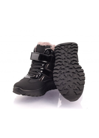 Черевики зимові 3005 жіночі чорні, лак. Розмір Topitop (366875454)