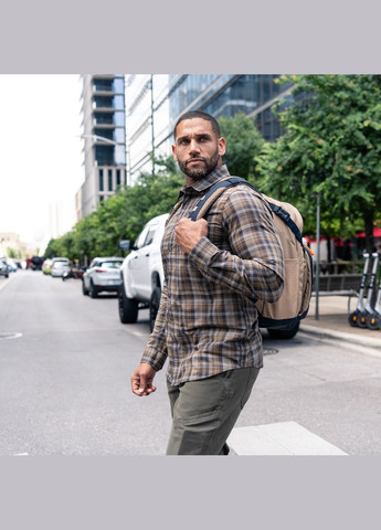 Сорочка тактична Igor Plaid Long Sleeve Shirt Umber Brown Plaid 5.11 Tactical (315822022)