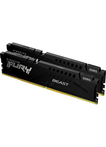 Набір 32GB DDR5 6000MHz Fury Beast Expo Black (KF560C30BBEK2-32) Kingston (347175213)